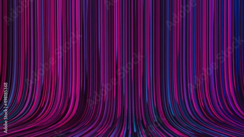 3D rendering abstract violet red blue 
 colorful background. Space concept