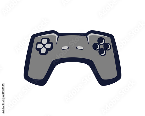 game controller cartoon logo icon