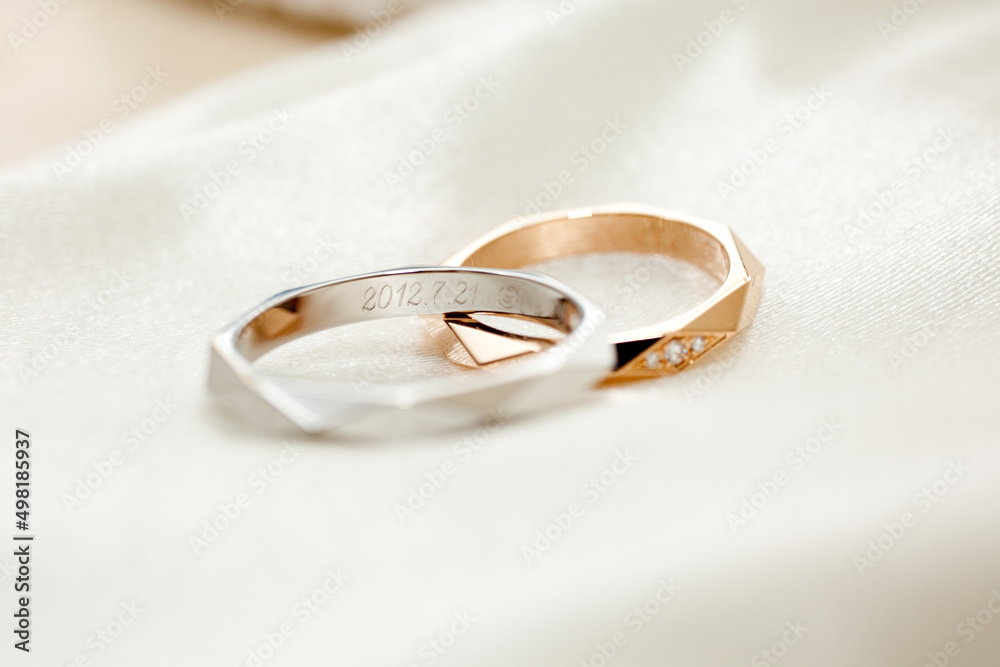 ウエディングの指輪交換の結婚指輪
ウエディングの指輪交換の結婚指輪