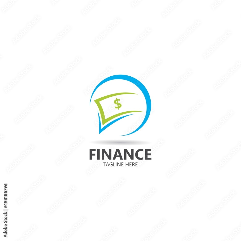 Fototapeta premium Business Finance professional logo template vector