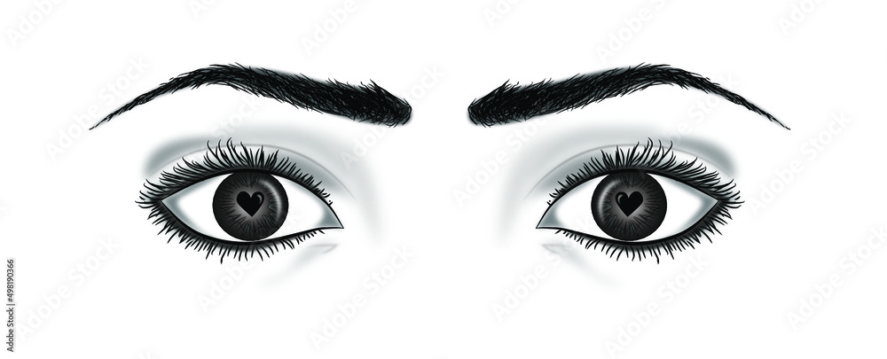 illustration of a eye
