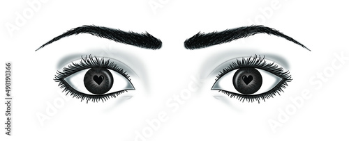illustration of a eye