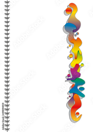 A3 Spiralheft Farbklexe 2