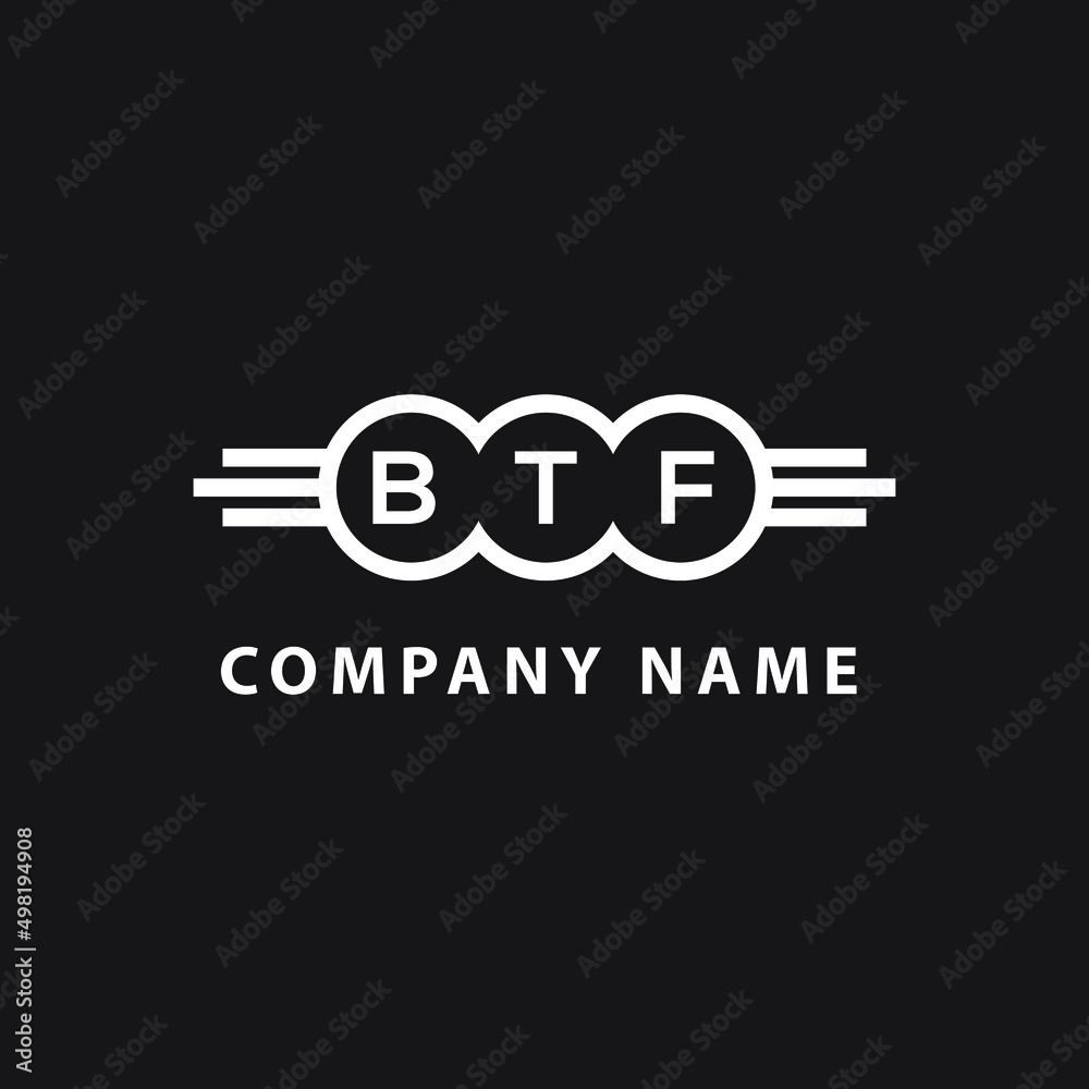 BTF letter logo design on black background. BTF creative initials letter logo concept. BTF letter design. BTF letter logo design on black background. BTF creative initials letter logo concept. BTF letter design.