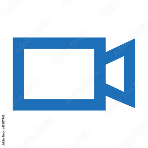 ui line icon videocamera button