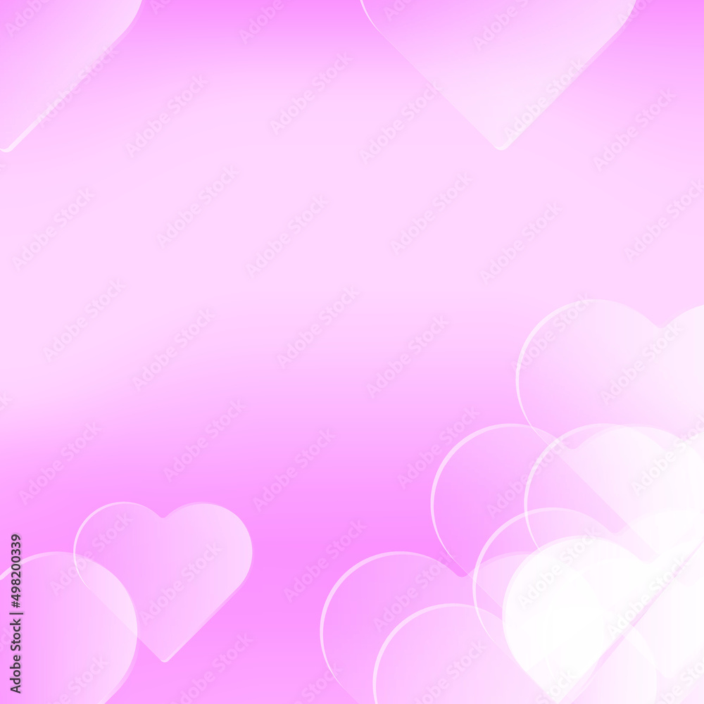 Pink background, Love and Happiness, Pink and white hearts, Heart unity. Heart shape. Love is all around. Soft pink gradient. Double hearts frame, Valentine's card, Vector illustration EPS 10. Pink background, Love and Happiness, Pink and white hearts, Heart unity. Heart shape. Love is all around. Soft pink gradient. Double hearts frame, Valentine's card, Vector illustration EPS 10.