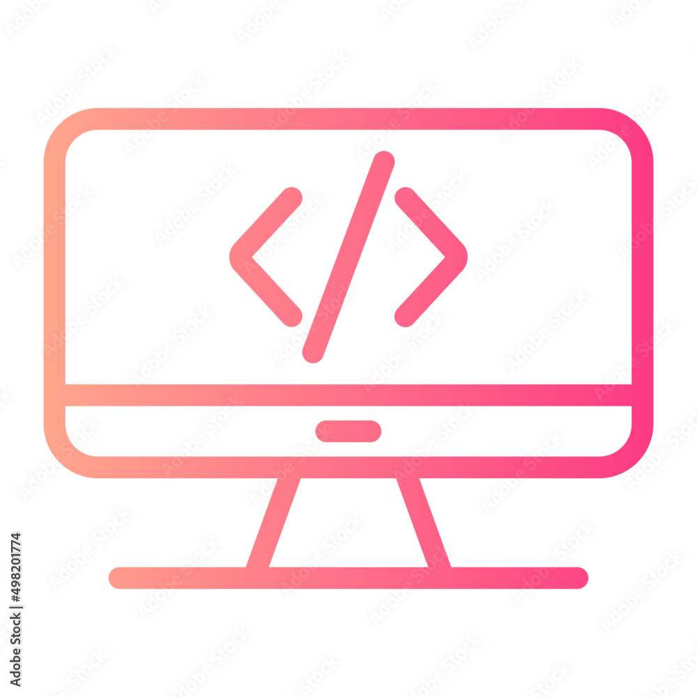 Tools and utensils gradient icon Tools and utensils gradient icon