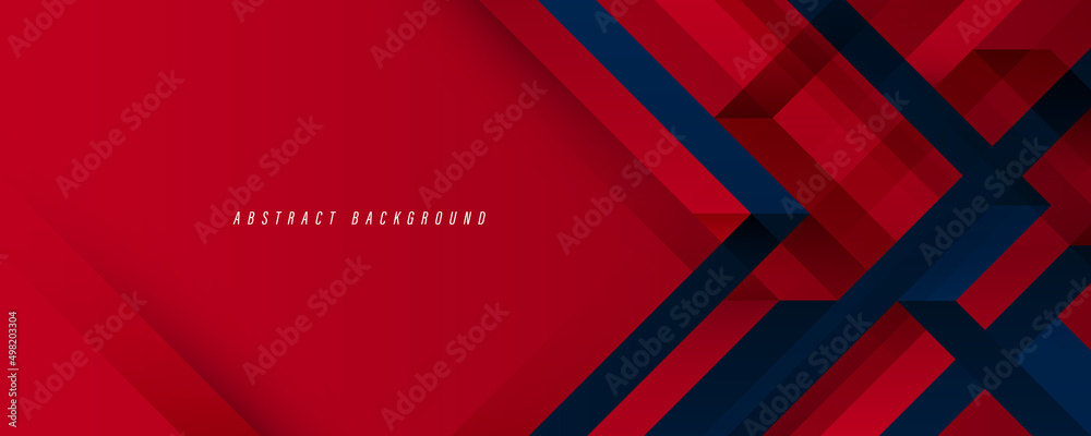 Vecteur Stock Modern abstract red gradient geometric shapes background ...