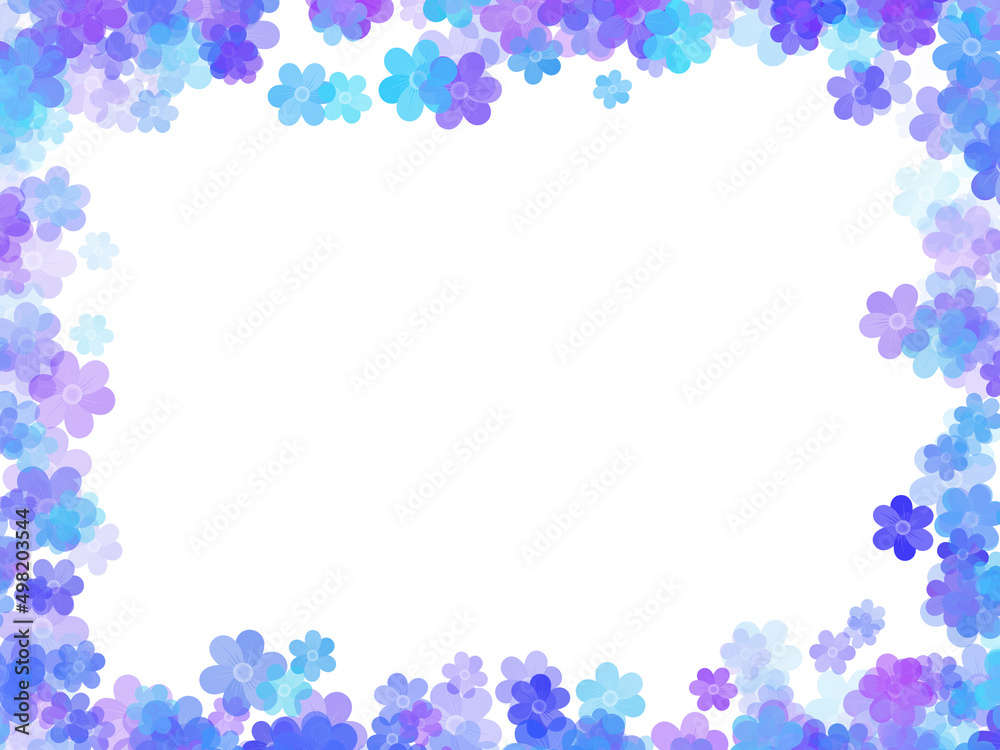 Flower Frame Background Flower Frame Background