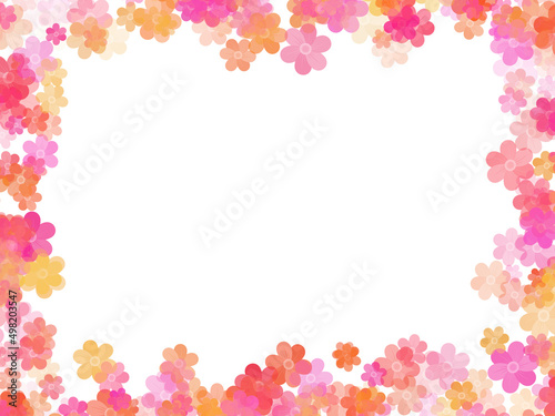 Flower Frame Background