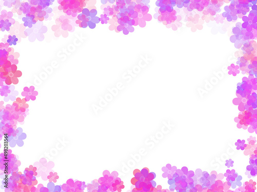 Flower Frame Background