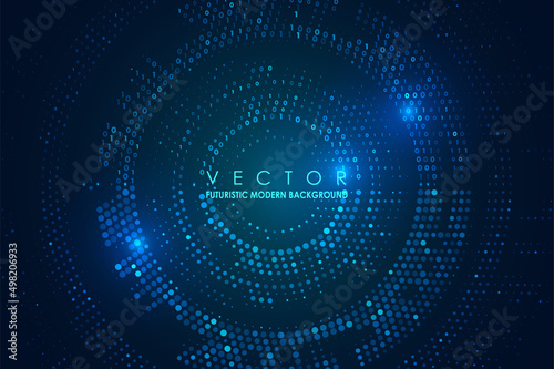 Abstract big data visualization