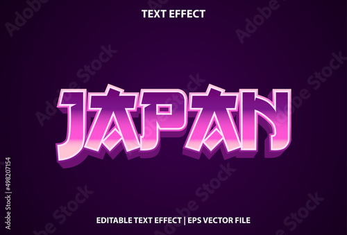 japanese text effect with purple color gradient for promotion.