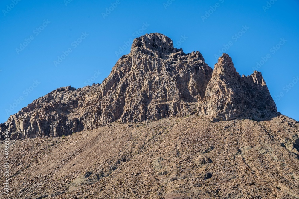 An overlooking view of nature in Yuma, Arizona