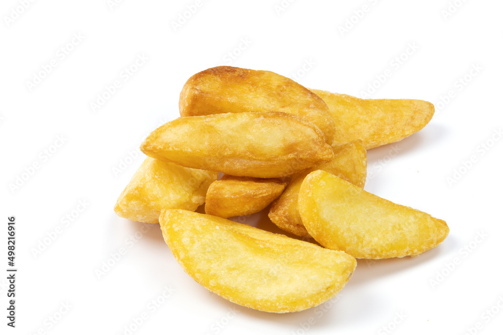 potatoes isolated on a white background