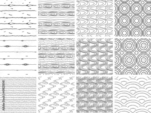 seamless hatch pattern of architectural texture background - wood