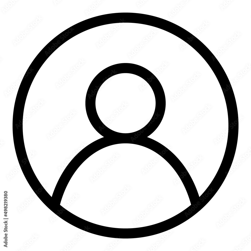 User Avatar Flat Icon Isolated On White Background User Avatar Flat Icon Isolated On White Background