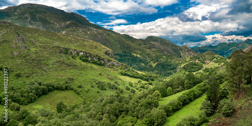 Protected Landscape of Sierra de Cuera, Asturias, Spain, Europe photo