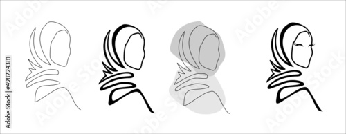 logo, hijab, Muslim, headscarf, woman girl, religion, turban, cloak, Tatar, beauty, East, traditions, head, covered head