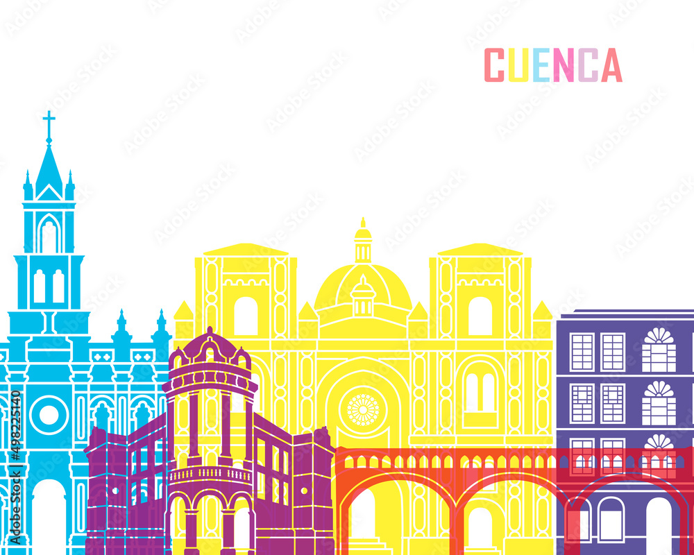 Cuenca EC skyline pop
