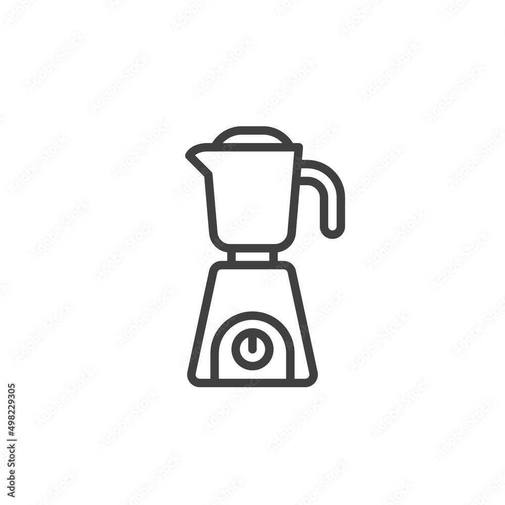 Blender, mixer line icon Blender, mixer line icon