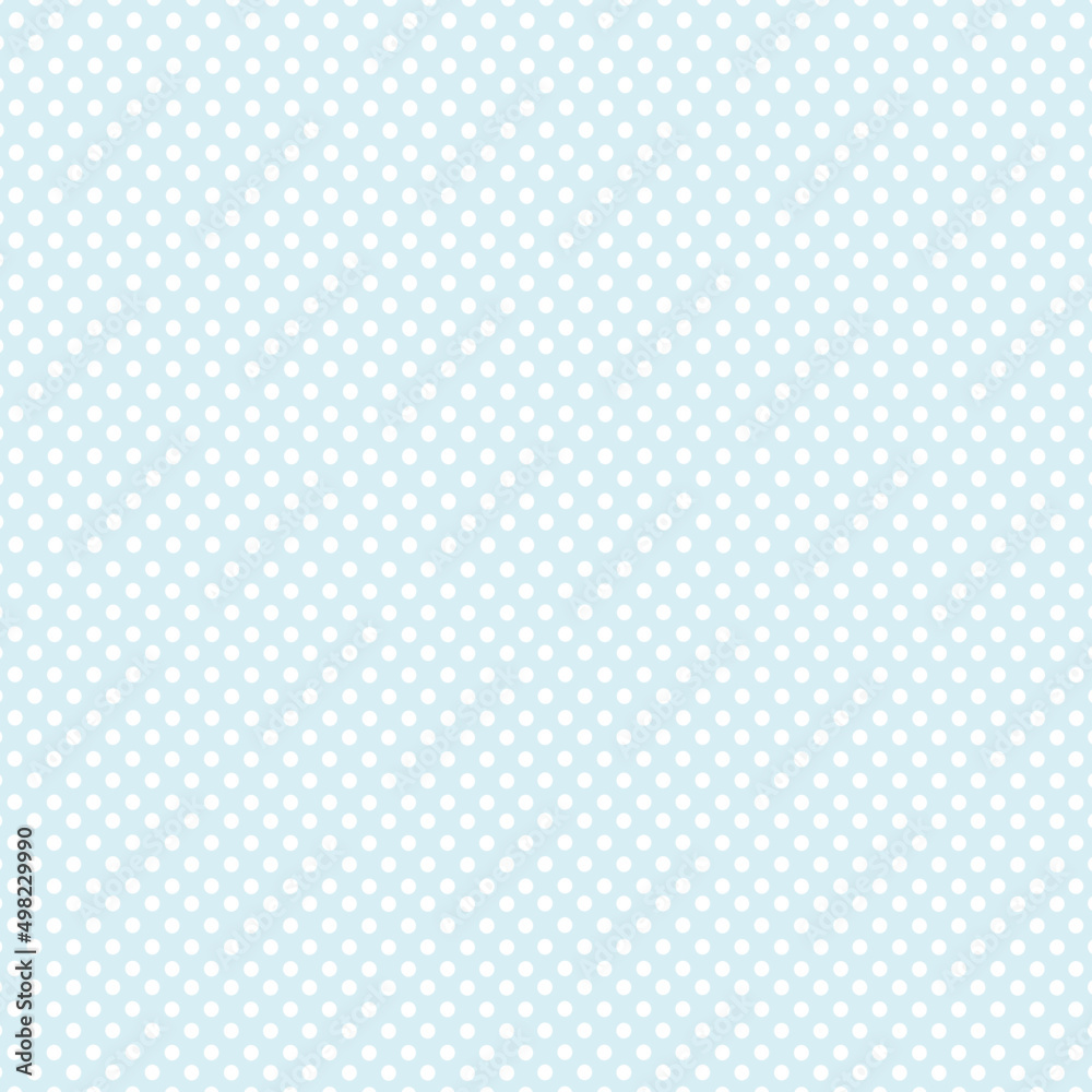 White circle pattern on blue background , Geometric pattern design.