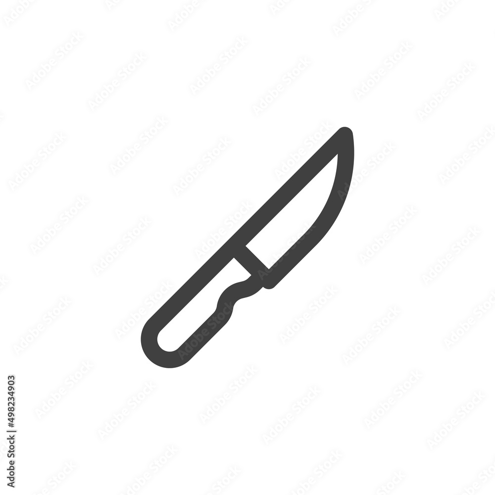 Knife line icon Knife line icon