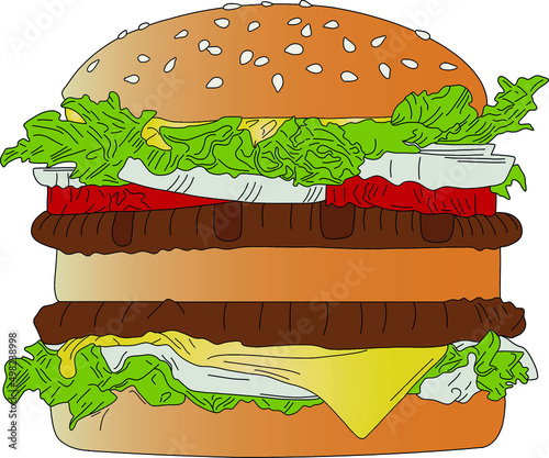 Hamburger Burger Fast Food cheese burger burgers cafe menu 