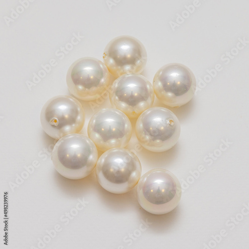 Plastic Faux Pearls