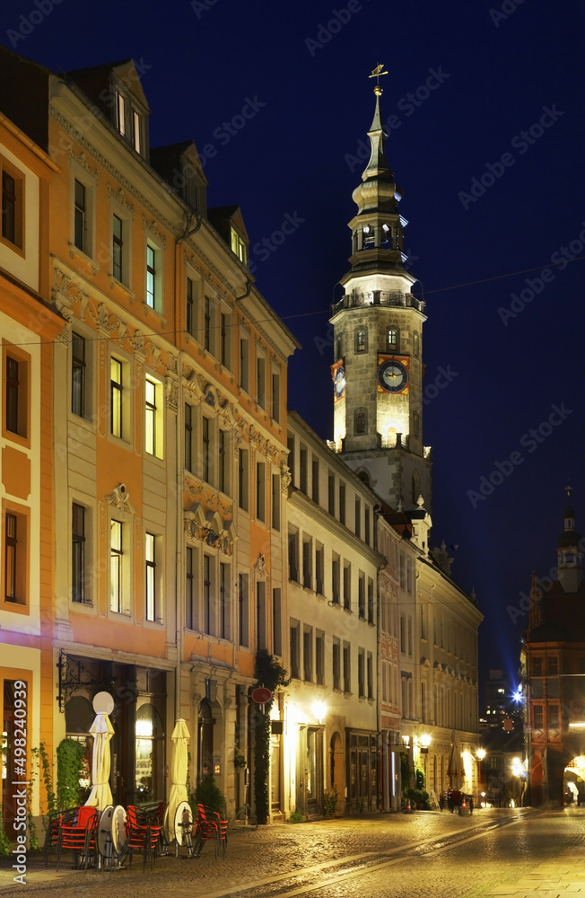 Naklejka premium Bruderstrasse in Gorlitz. Germany