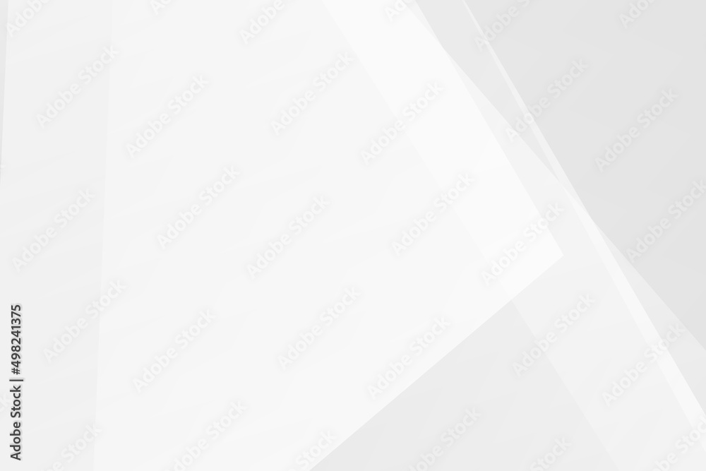 Abstract white and grey on light silver background modern design. Vector illustration EPS 10.