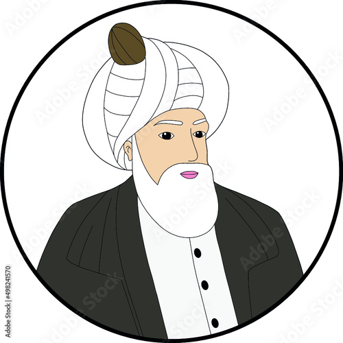Mimar Sinan, Architect Sinan, ottoman, vector, istanbul, mosque architecture, Mimar Sinan vector, engineer Sinan, muslim, islamic, Sufi,  dervish, Ottoman architect,ramadan, dervis, dervishes