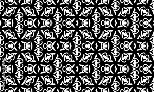 Geometric seamless patterns. Abstract geometric hexagonal graphic design print 3d cubes pattern. Seamless geometric pattern.Abstract background image with socialist elements on a black background.