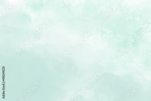Abstract green watercolor Background Texture, Watercolor splash design © Anlomaja