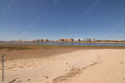 The marshes of Isla Cristina in Huelva, Spain. © mialcas