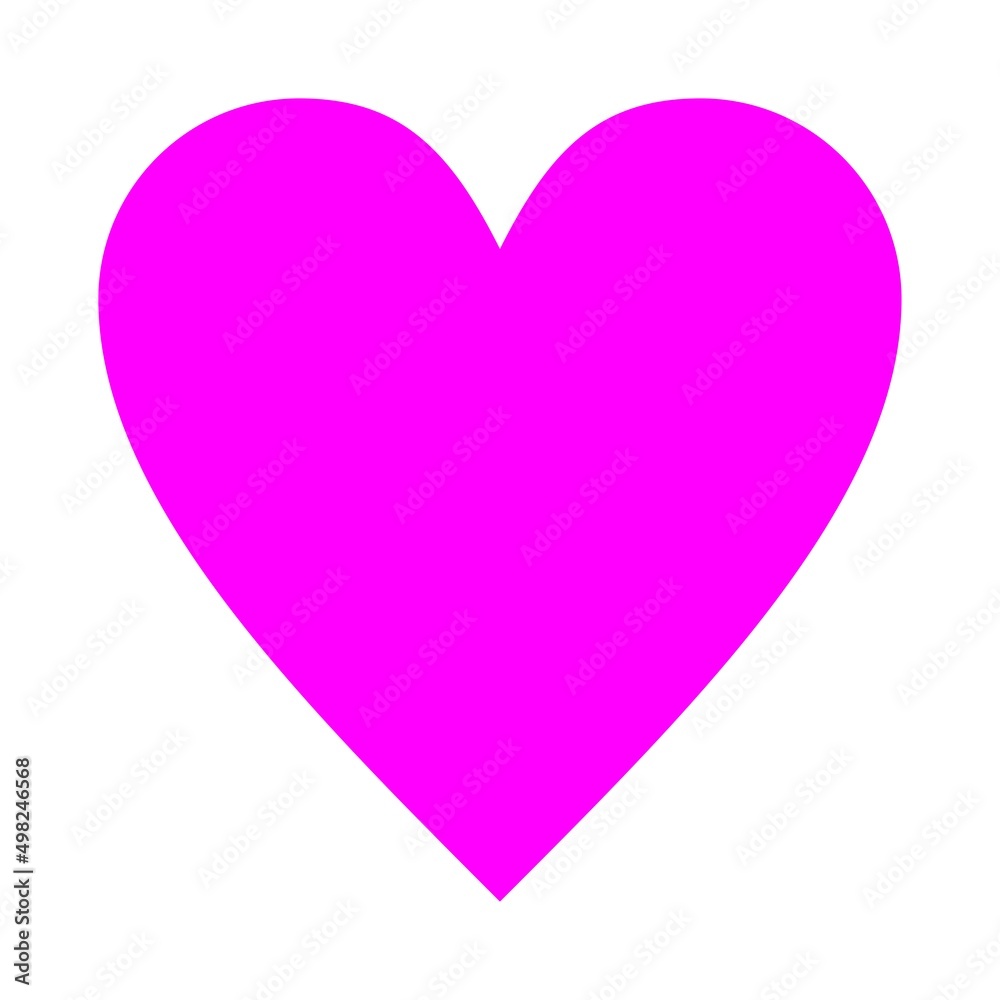 purple love heart on a white isolated background.Purple love heart vector icon on a white background.Heart Love Emoji Icon Object Symbol Gradient Vector Art Design Cartoon Isolated Background.