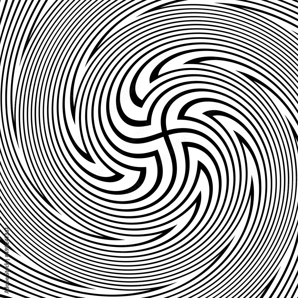 Retro background with curved, rays or stripes in the center. Rotating, spiral stripes.3d Abstract Texture with wavy, billowy lines. Optical art background.Psychedelic background.Circular and radial. Retro background with curved, rays or stripes in the center. Rotating, spiral stripes.3d Abstract Texture with wavy, billowy lines. Optical art background.Psychedelic background.Circular and radial.