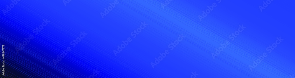 Obraz premium Glowing lines on gradient blue background. Vector template banner.