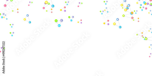 Social media marketing icons internet tags target