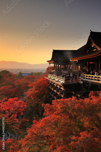 清水寺　京都　日本