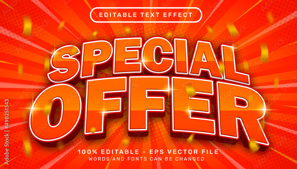 special offer 3d text effect and editable text effect special offer 3d text effect and editable text effect