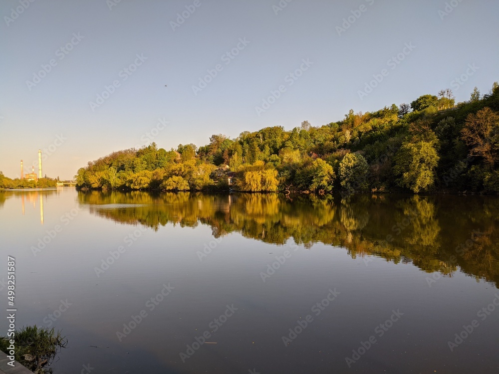 lake in autumn