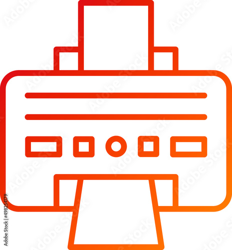 Printer Icon Style