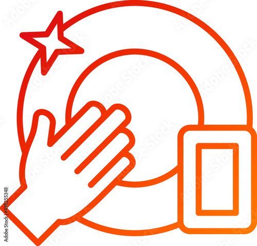 Dishwashing Icon Style
