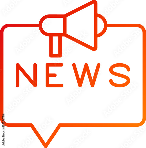 News Banner Icon Style