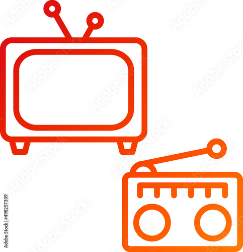 Mass Media Icon Style
