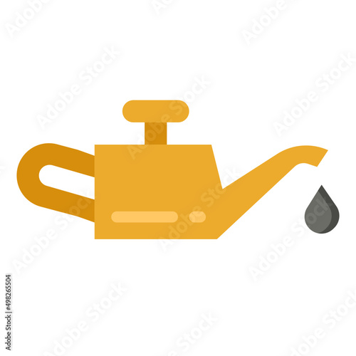oil flat icon