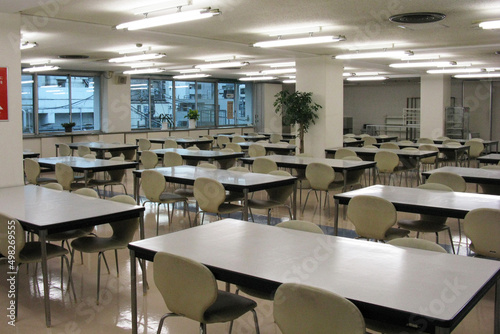 昭和時代の社員食堂