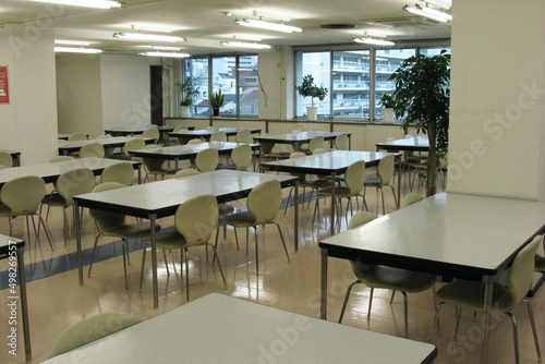 昭和時代の社員食堂