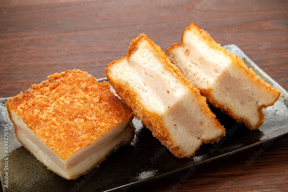 長崎名物の揚げサンドイッチ 長崎名物の揚げサンドイッチ